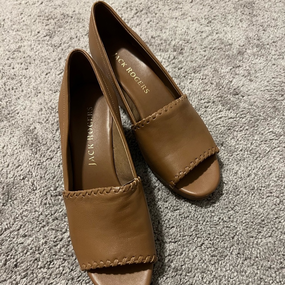Jack Rogers Palmer Leather Wedge